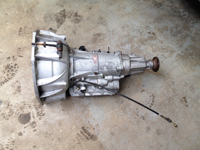 Borg Warner Type 35 automatic gearbox for a saloon